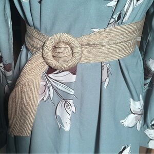 Vintage Woven Cinch Belt